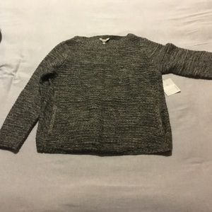 Athleta sweater with kangaroo front pocket.